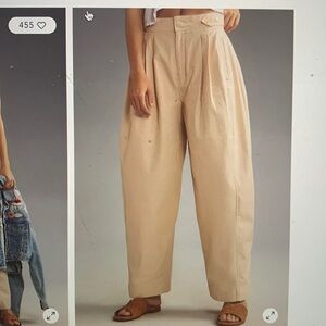 New with tags, Maeve utility barrel trouser pants
